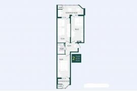 продается 2-х квартира  