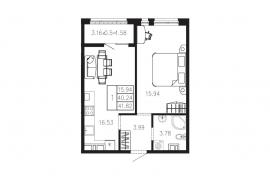 однокомнатная квартира